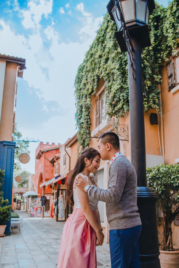 Khao Yai Pre-Wedding Photoshoot At Palio The Little Italian Village For Cambodia Couple by Por on OneThreeOneFour 16