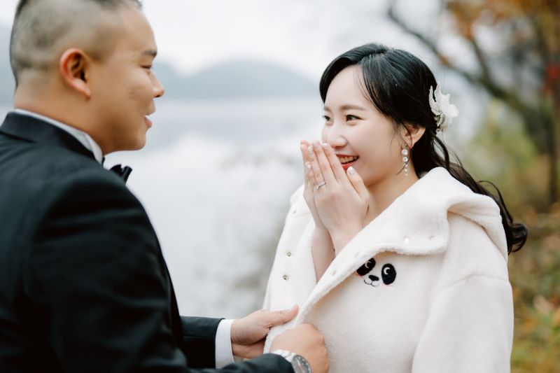 J&R Korea Outdoor Pre-wedding Photoshoot In Nami Island by Jungyeol on OneThreeOneFour 13
