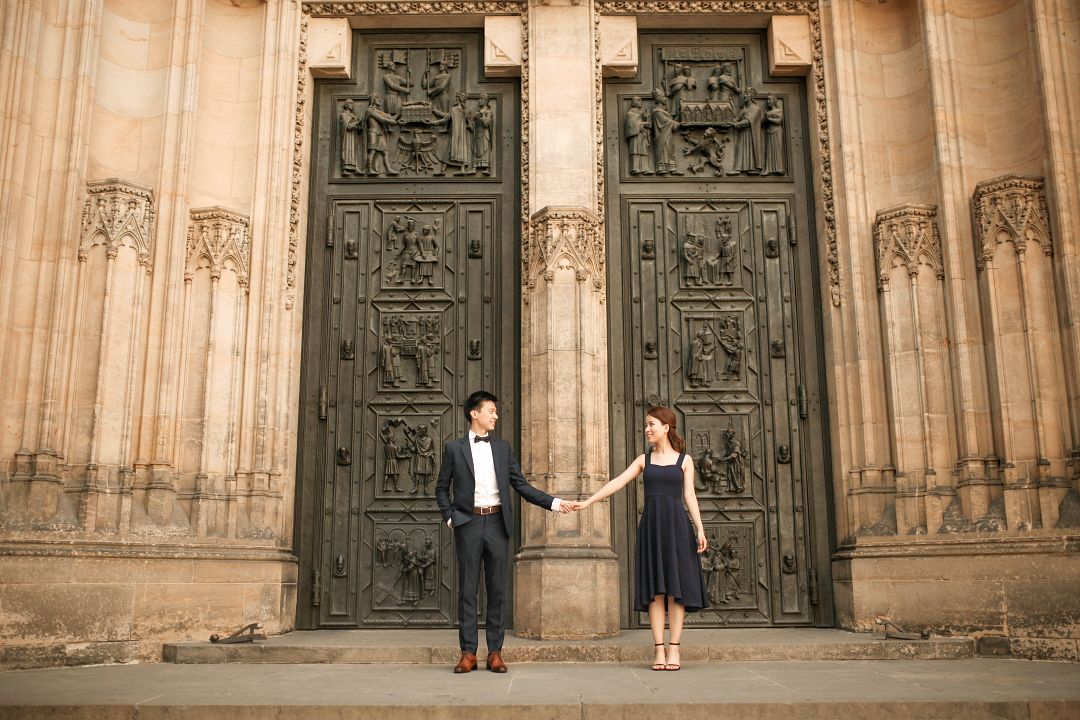 Prague Wedding Photoshoot with Surprise Proposal by Vickie on OneThreeOneFour 15