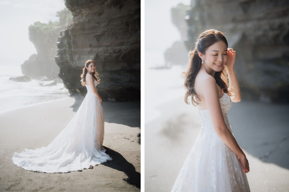 Bali Prewedding Photoshoot At Lake Tamblingan, Munduk Waterfall And Sunset At Mengening Beach by Cahya on OneThreeOneFour 25