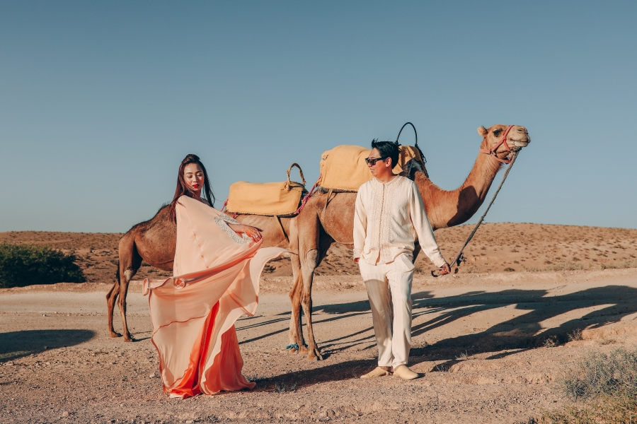 Morocco Surprise Proposal And Casual Couple Photoshoot At Agafay Desert by AW on OneThreeOneFour 7