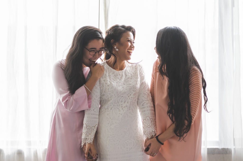 Singapore Wedding Day Photoshoot With Multi Racial Malay And Chinese Couple  by Michael  on OneThreeOneFour 6