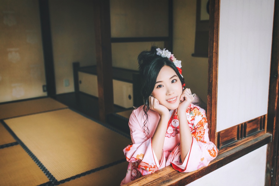 Kyoto Kimono Photoshoot At Shosei-en Garden and Kennin-Ji Temple, Gion District  by Shu Hao  on OneThreeOneFour 1