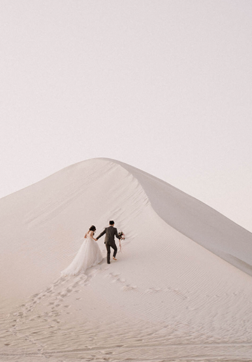 T&J: Nature loving pre-wedding in Perth at Lancelin, canyon and beach