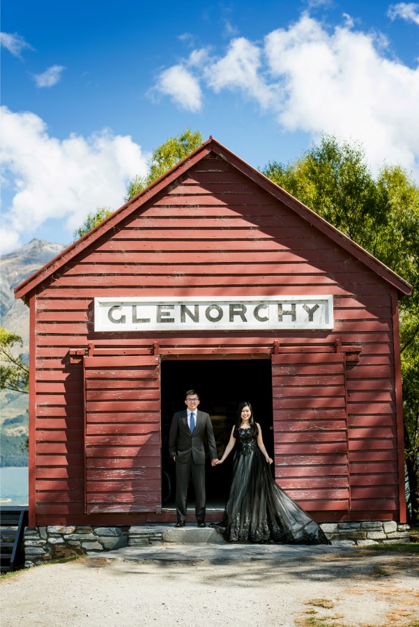 New Zealand Starry Night Prewedding Photoshoot with Alpaca Farm  by Mike on OneThreeOneFour 29