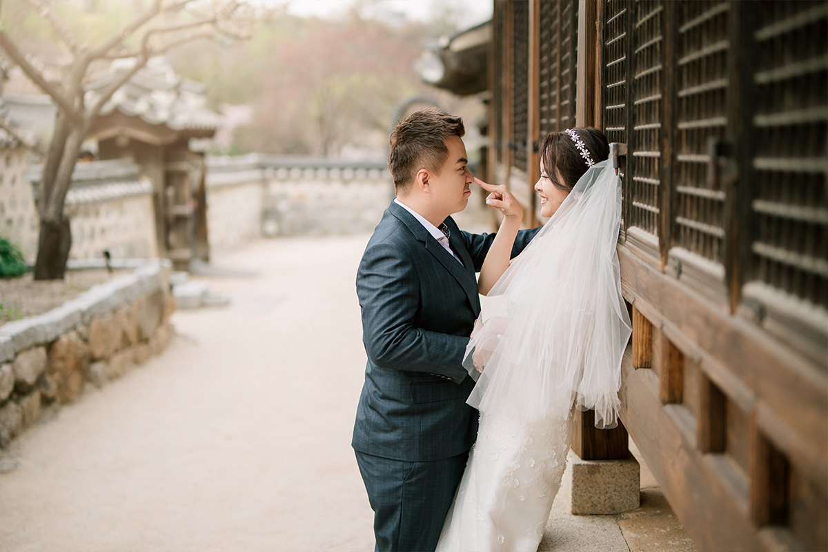 Cherry Kiss: Capturing Love Amidst Seoul's Cherry Blossoms by Jungyeol on OneThreeOneFour 26