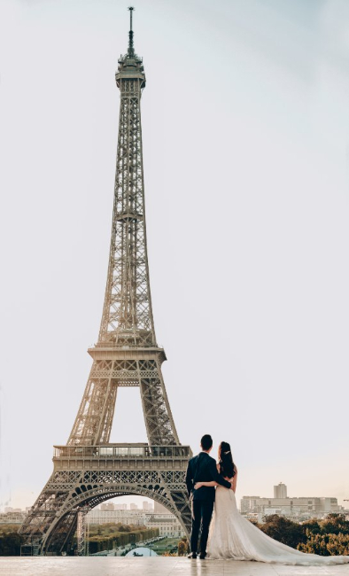 I&R: Pre-wedding at Eiffel Tower, Petit Palais, Louvre Museum by Arnel on OneThreeOneFour 3