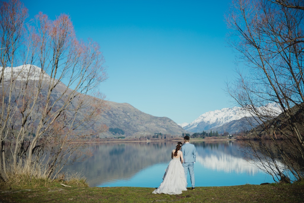 紐西蘭婚紗拍攝 - 海斯湖、瓦納卡湖和庫克山 by Fei on OneThreeOneFour 4