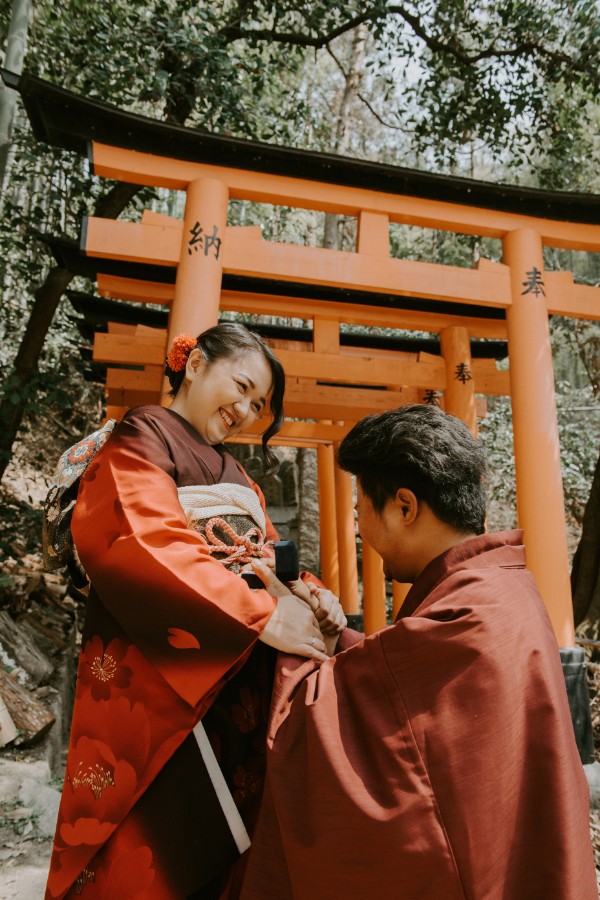 L&M: Kyoto Kimono Proposal Photoshoot by Daniel on OneThreeOneFour 8