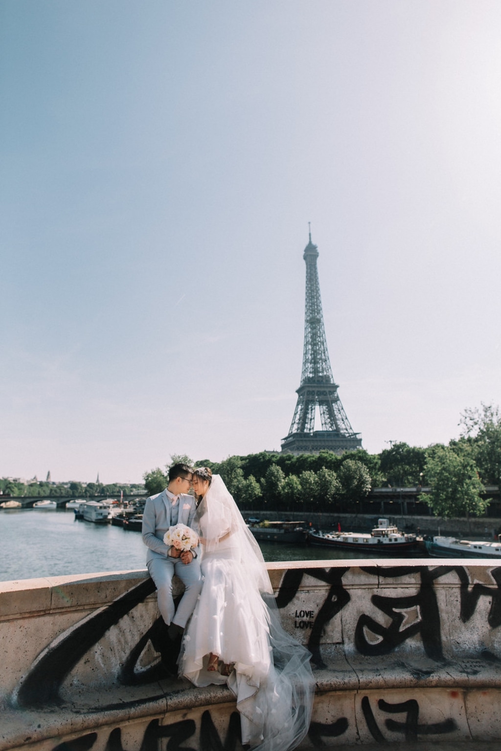 Paris Wedding Photo Session Arc de Triomphe by Vin on OneThreeOneFour 12
