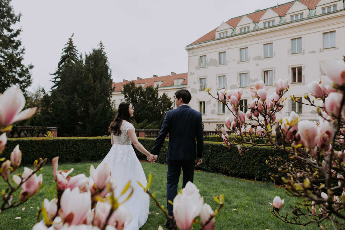 Prague prewedding photoshoot at Astronomical Clock, Old Town Square, Charles Bridge And Petrin Park by Nika on OneThreeOneFour 0