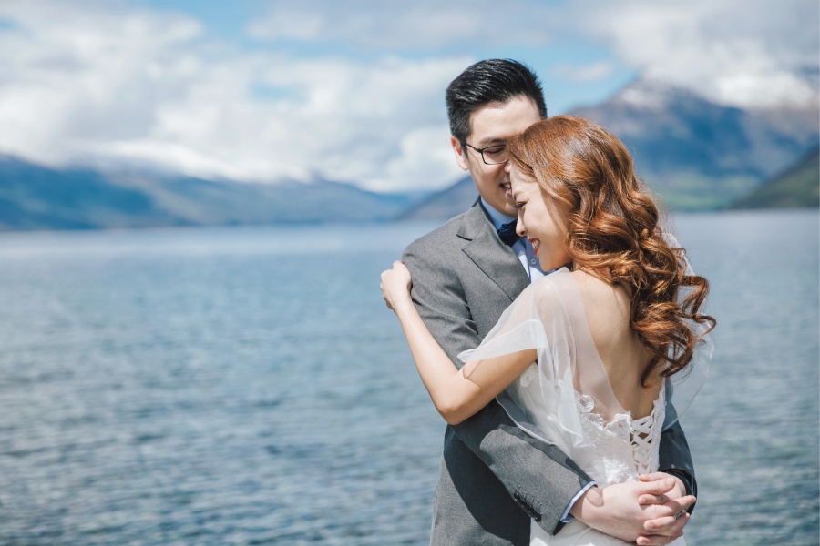 R&M: New Zealand Summer Pre-wedding Photoshoot with Yellow Lupins by Fei on OneThreeOneFour 31