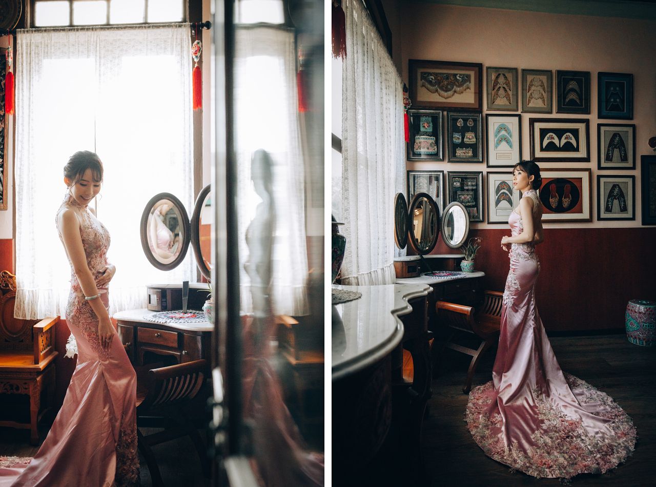 Oriental and Peranakan-inspired Prewedding Photoshoot by Cheng on OneThreeOneFour 4
