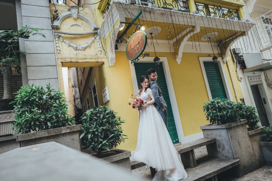 Macau Outdoor Pre-Wedding Photoshoot At Largo da Sé, Coloane by Eden on OneThreeOneFour 13
