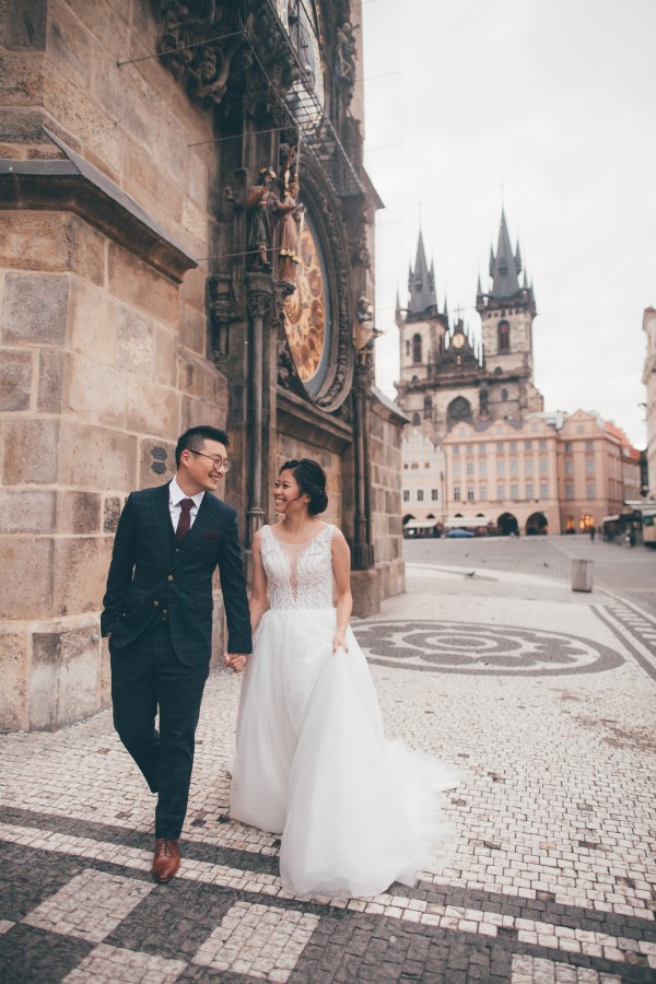 M&B: Prague Fairytale Pre-wedding Photoshoot  by Nika on OneThreeOneFour 3
