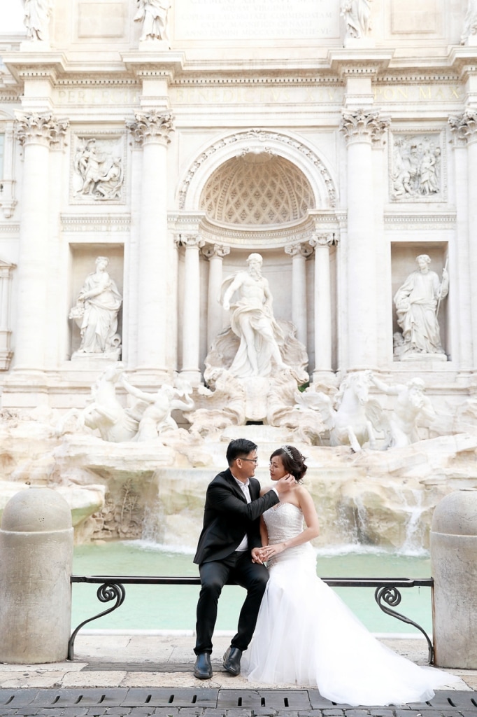 義大利婚紗拍攝 -  特萊維噴泉 by Katie on OneThreeOneFour 2