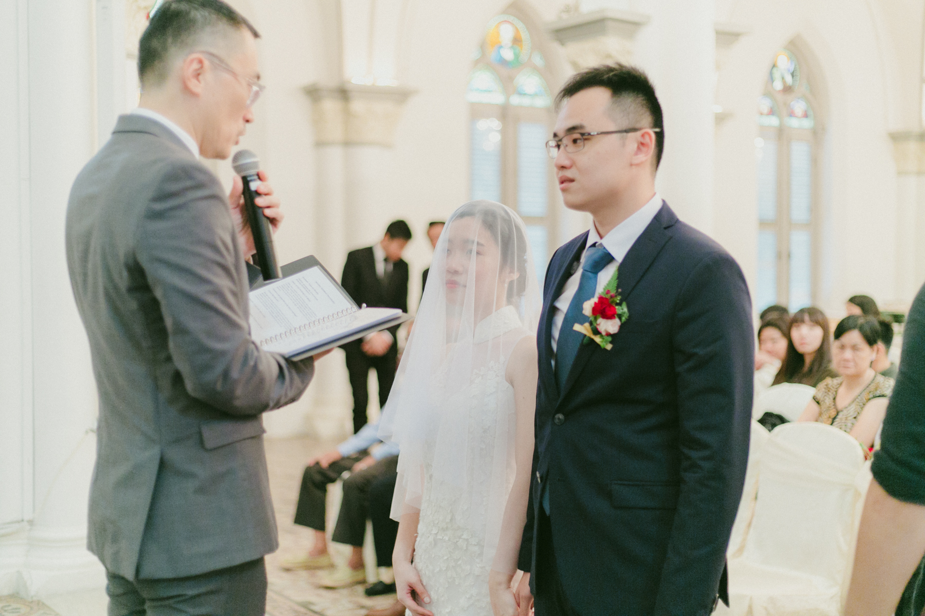 Singapore Wedding Day Photography In Cathedral by Yeo on OneThreeOneFour 21