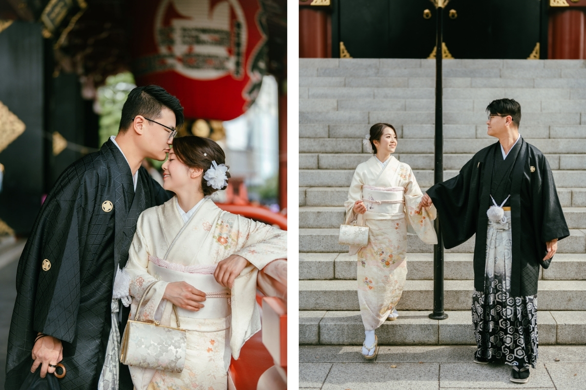 Tokyo Pre-Wedding Photoshoot with Nonbei Yokocho, Shiba Park, and Shibuya by  on OneThreeOneFour 4