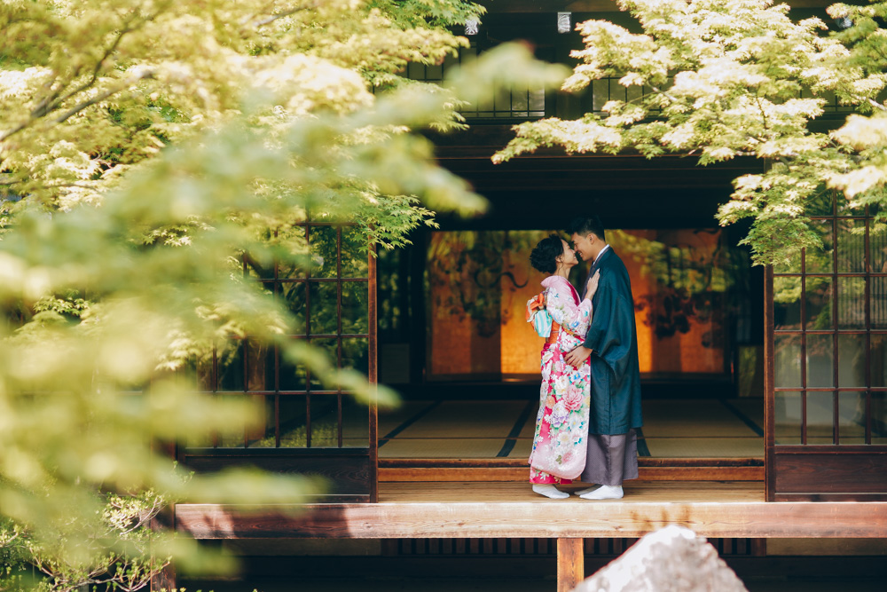 Pre-Wedding Photoshoot In Kyoto And Nara At Gion District And Nara Deer Park by Kinosaki  on OneThreeOneFour 27