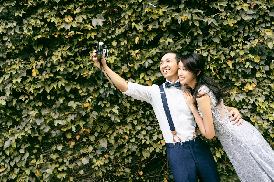 Outdoor prewedding photoshoot at Taiwan Shan Chih Hall Tatung University by Doukou on OneThreeOneFour 18