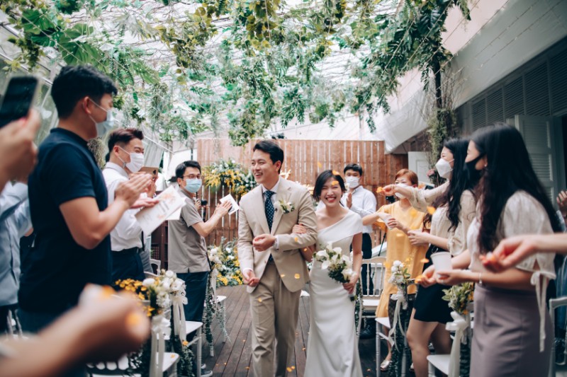 S&B: Lovely Wedding at lush venue, Botanico at the Garage, with Korean couple by Cheng on OneThreeOneFour 37