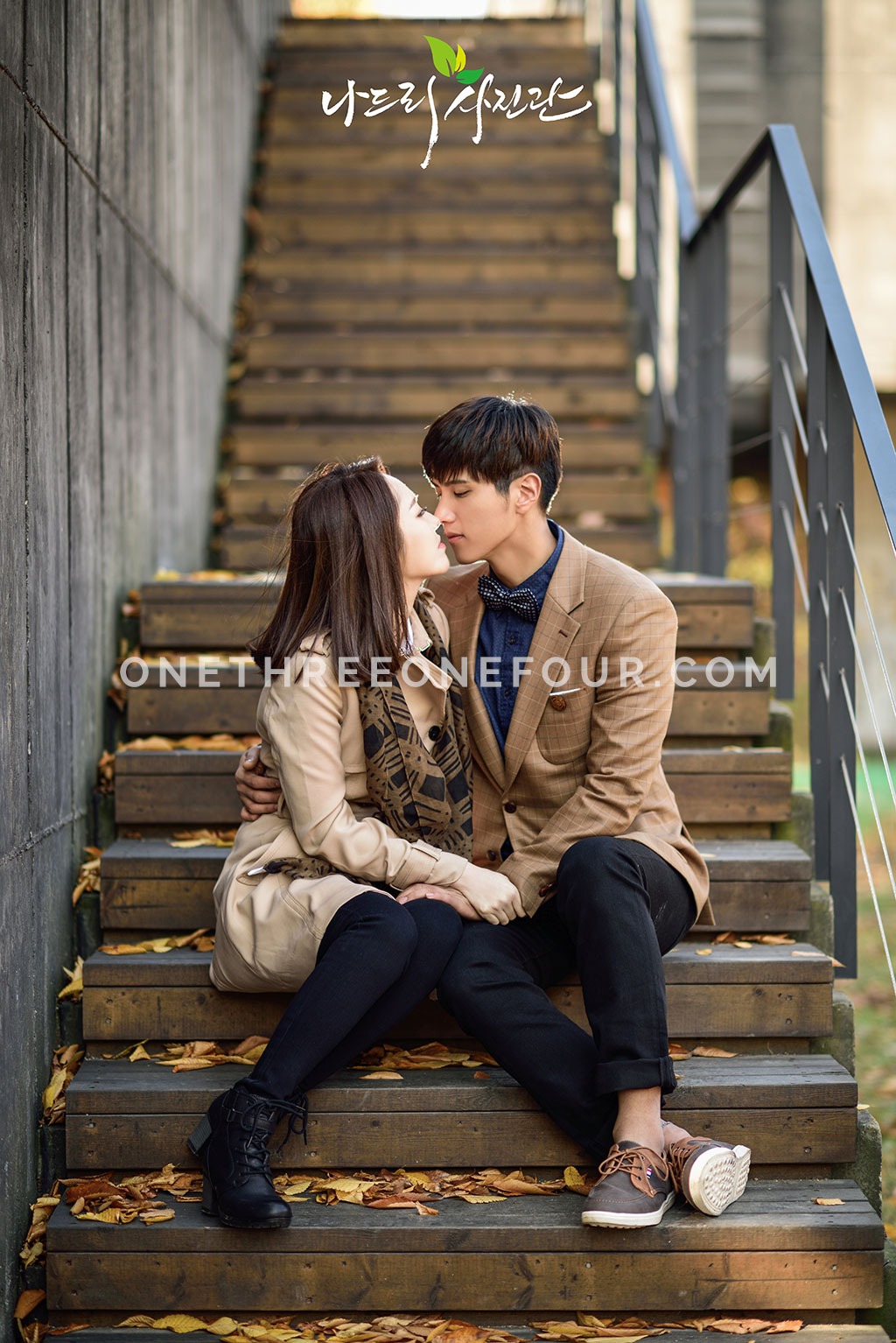 Korean Studio Pre-Wedding Photography: Autumn (Outdoor) by Nadri Studio on OneThreeOneFour 4