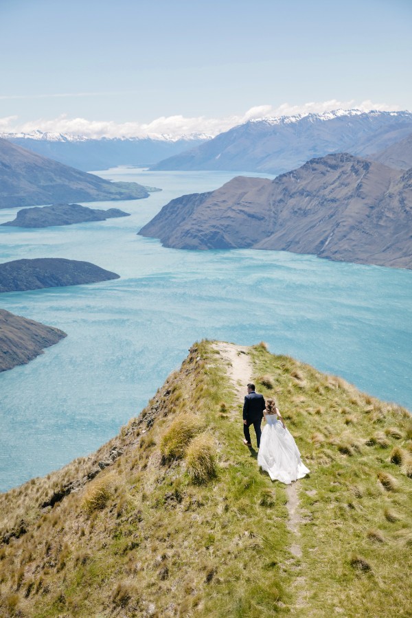 K&M: Dreamy pre-wedding in New Zealand at Coromandel Peak and alpaca farm during Lupin season  by Fei on OneThreeOneFour 0