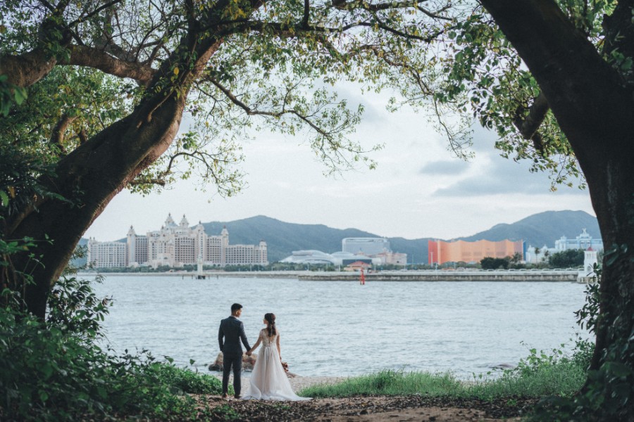 Macau Outdoor Pre-Wedding Photoshoot At Largo da Sé, Coloane by Eden on OneThreeOneFour 6
