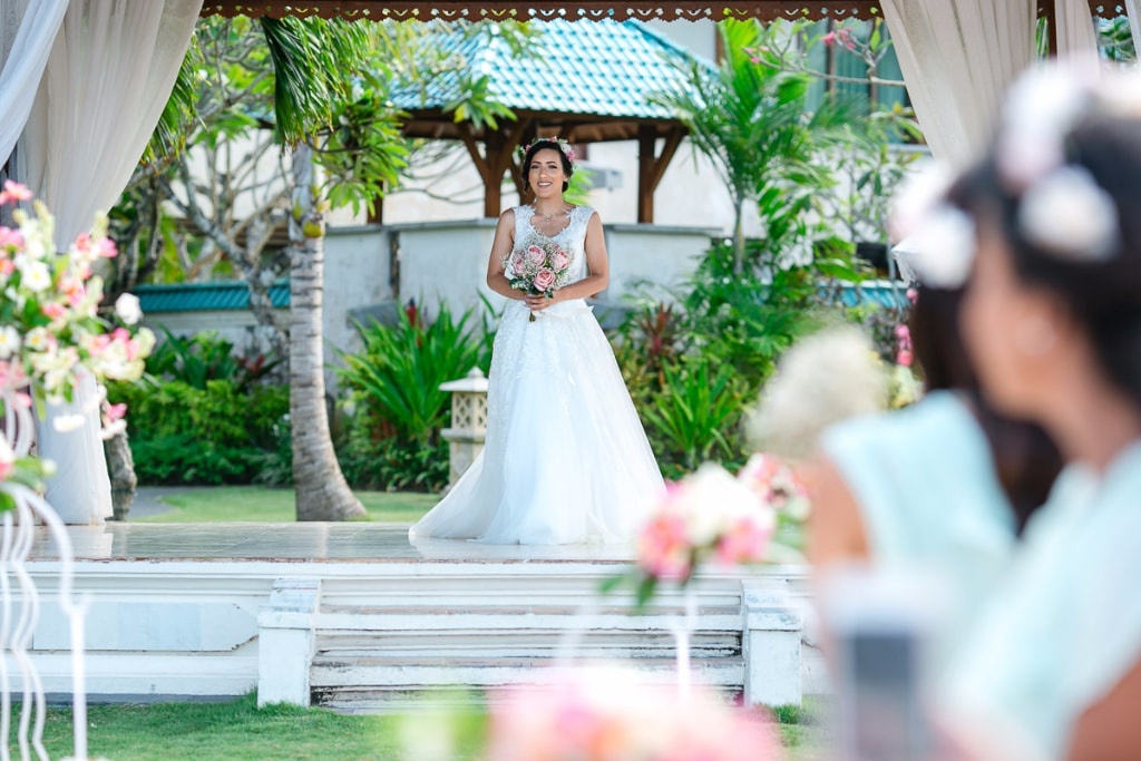 Bali Destination Beach Wedding At Nusa Dua Hotel by Ferry  on OneThreeOneFour 11