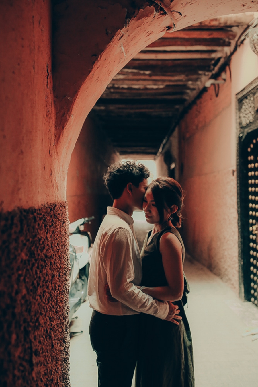 Morocco Pre-Wedding Photoshoot At Marrakech - Le Jardin Secret And Djemma El Fna Tower by Rich on OneThreeOneFour 9