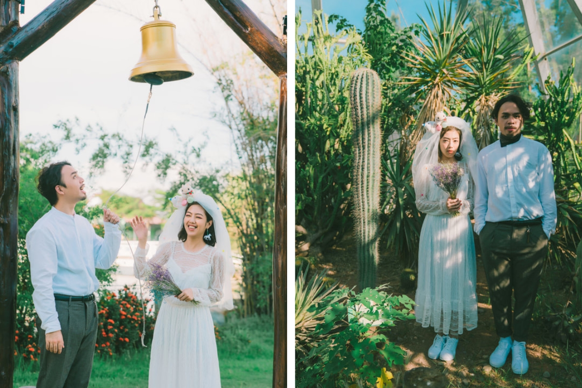 Taiwan Pre-Wedding Photoshoot Zoo Vintage Couple Outfit Streets Retro Vibes by  on OneThreeOneFour 17