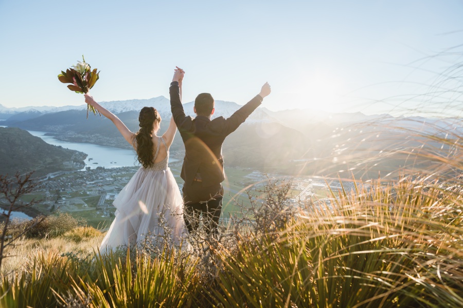 New Zealand Lake Tekapo, Lake Pukaki and Arrowtown Pre-Wedding Photoshoot by Fei on OneThreeOneFour 42