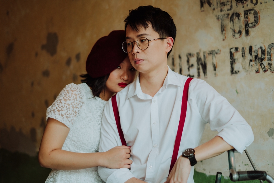 Singapore Retro Casual Couple Photoshoot At Kam Leng Hotel by Jess on OneThreeOneFour 15