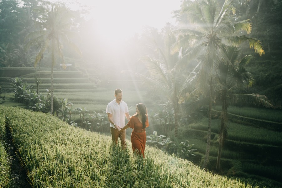 A&Z: Bali Honeymoon Photoshoot at Ceking Rice Terrace by Agus on OneThreeOneFour 12