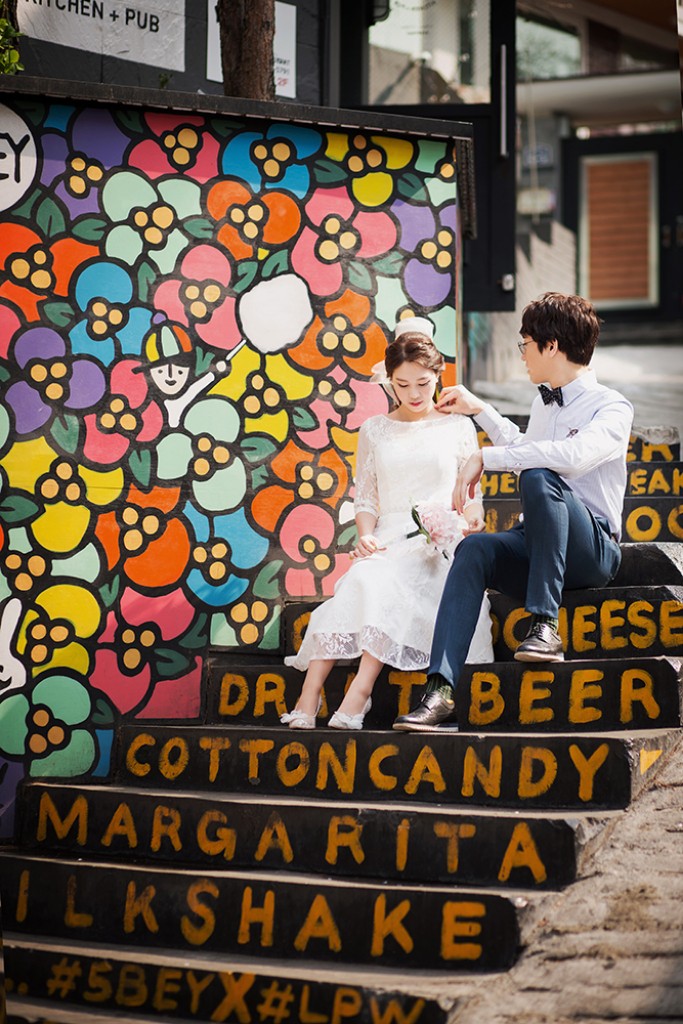 Korea Cherry Blossom Pre-Wedding Photoshoot At Seonyundo Park by Junghoon on OneThreeOneFour 15