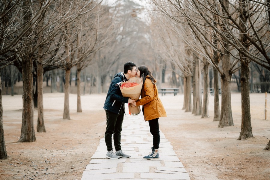 B&M: Surprise proposal in Seoul at Haneul Park by Jungyeol on OneThreeOneFour 14