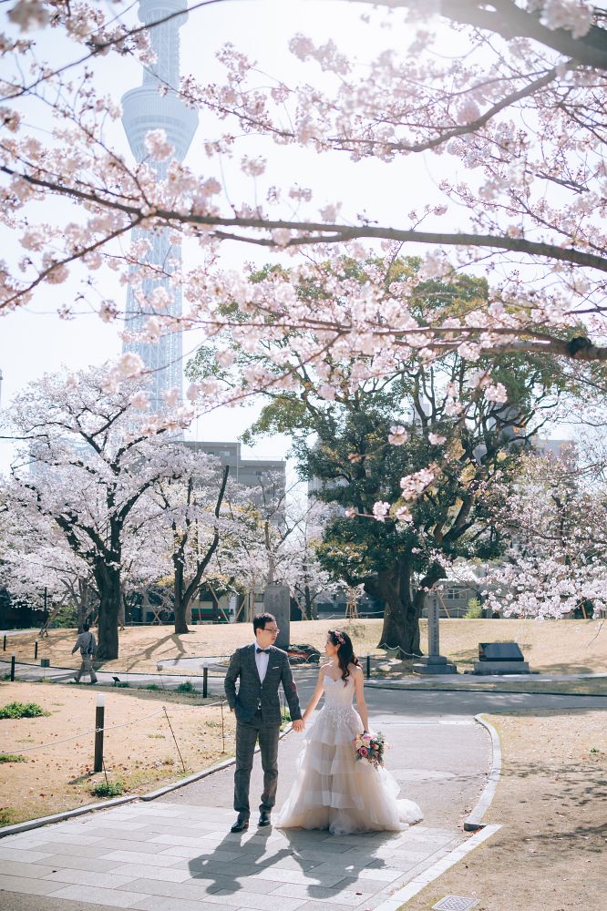 Tokyo Sakura and Mt Fuji Pre-Wedding Photography  by Dahe on OneThreeOneFour 9