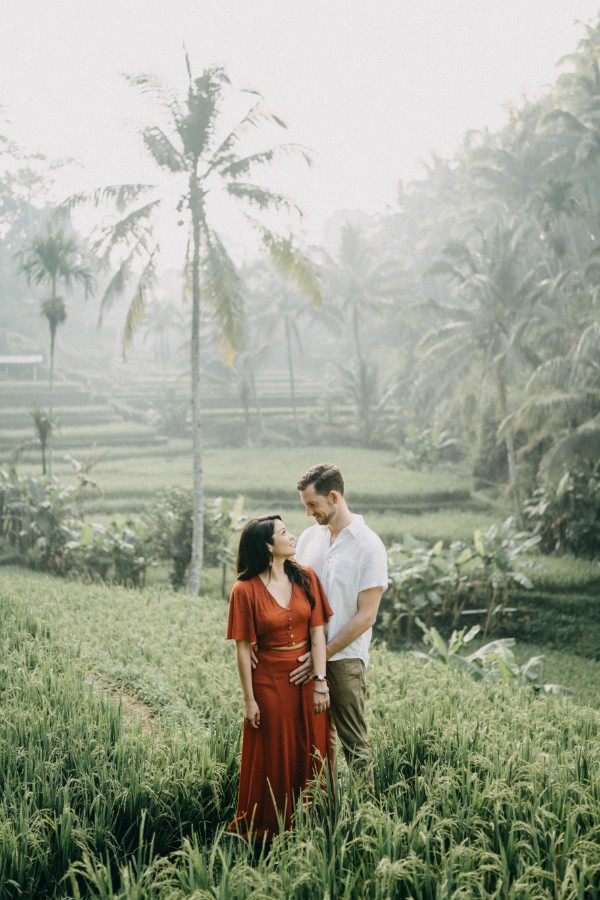A&Z: Bali Honeymoon Photoshoot at Ceking Rice Terrace by Agus on OneThreeOneFour 7