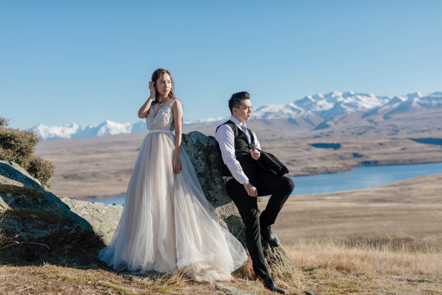 紐西蘭婚紗拍攝 - 庫克山冰川 by Fei on OneThreeOneFour 24