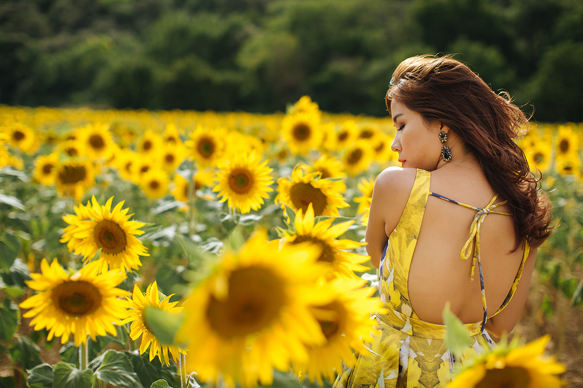 The Perfect Southern France Provence Pre-Wedding Photoshoot with Lavenders & Sunflowers by Vin on OneThreeOneFour 4