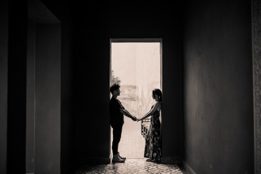 Morocco Pre-Wedding Photoshoot At Marrakech - Le Jardin Secret And Djemma El Fna Tower by Rich on OneThreeOneFour 8