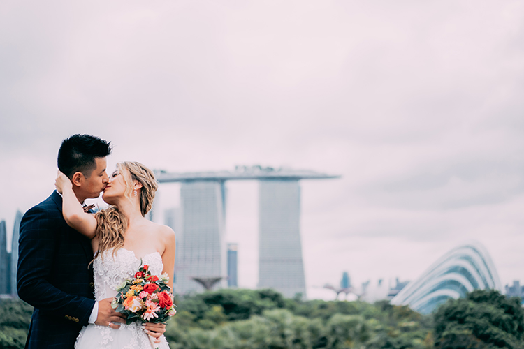 新加坡濱海堤壩婚紗拍攝 Marina Barrage