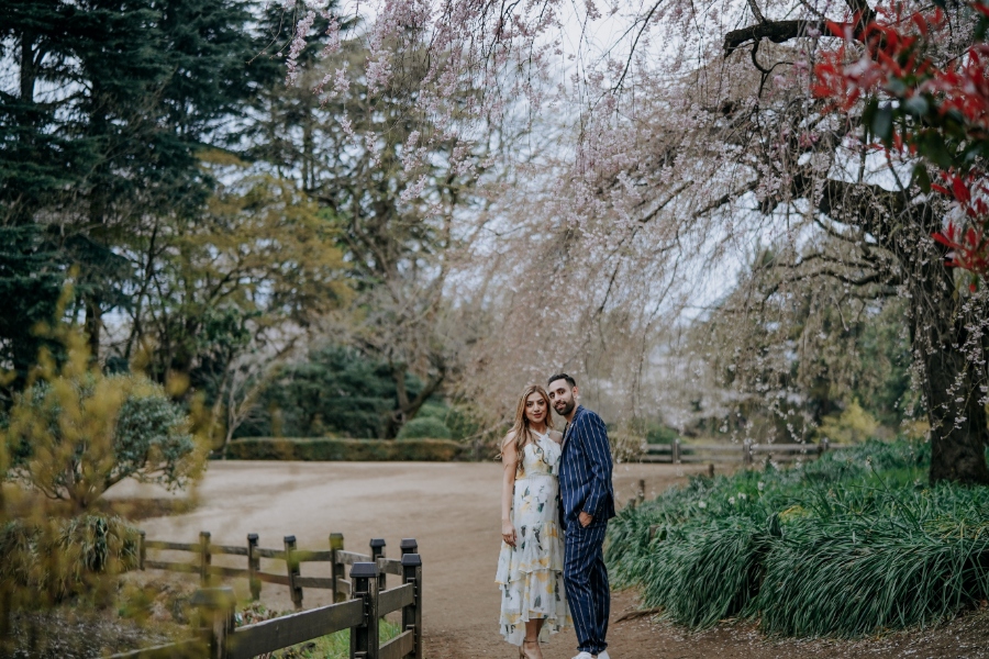 US Couple's Proposal in Tokyo Under Cherry Blossom Trees by Ghita on OneThreeOneFour 17