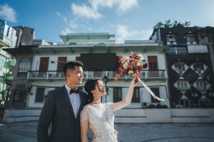 Macau Outdoor Pre-Wedding Photoshoot At Largo da Sé, Coloane by Eden on OneThreeOneFour 14