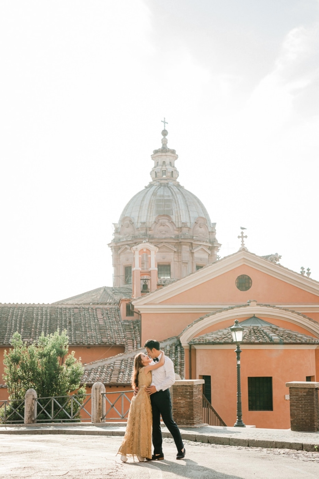 Rome Italy Wedding Photoshoot - Piazza del Campidoglio Colosseum by Olga on OneThreeOneFour 10
