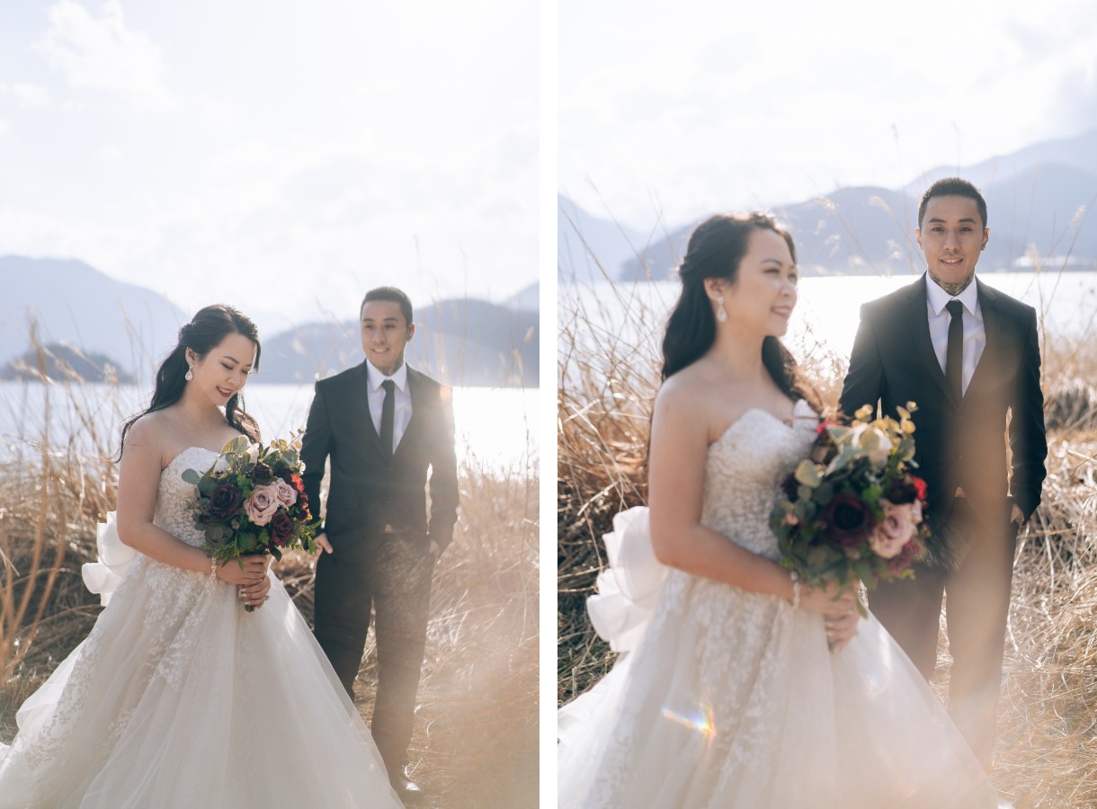 J&A: Pre-wedding in Tokyo with early blooming sakura and Mt Fuji by Dahe on OneThreeOneFour 23