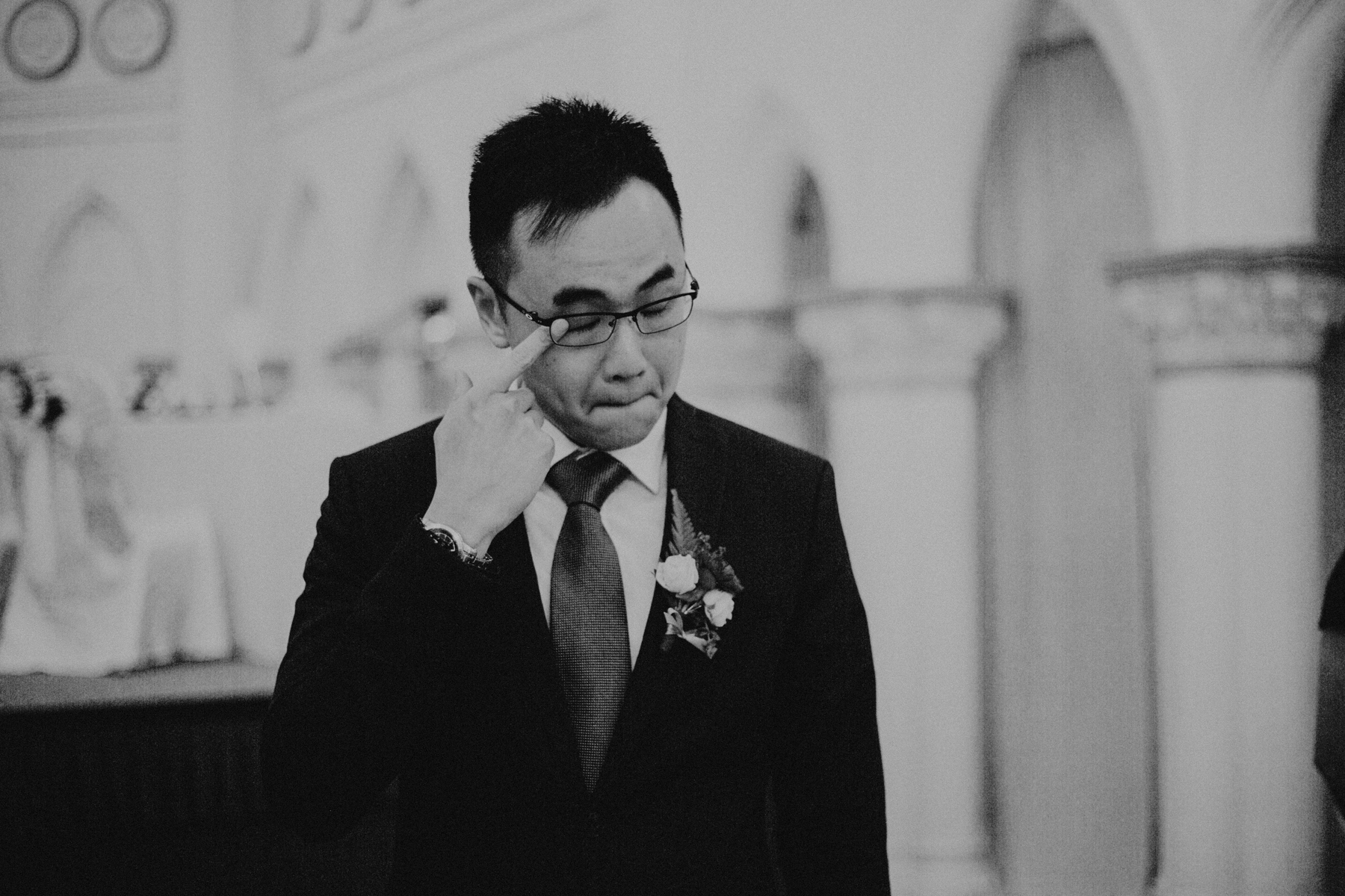 Singapore Wedding Day Photography In Cathedral by Yeo on OneThreeOneFour 19