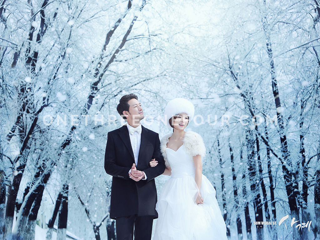 Korean Wedding Photos: Four Seasons by SUM Studio on OneThreeOneFour 0