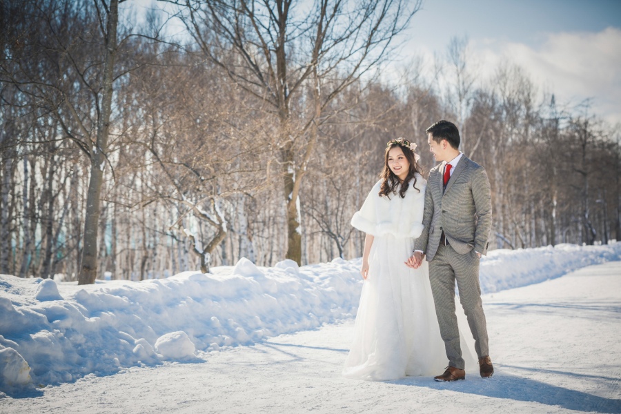 北海道婚紗旅拍路線 - 冬季札幌市和小樽運河拍攝 by Kuma on OneThreeOneFour 8