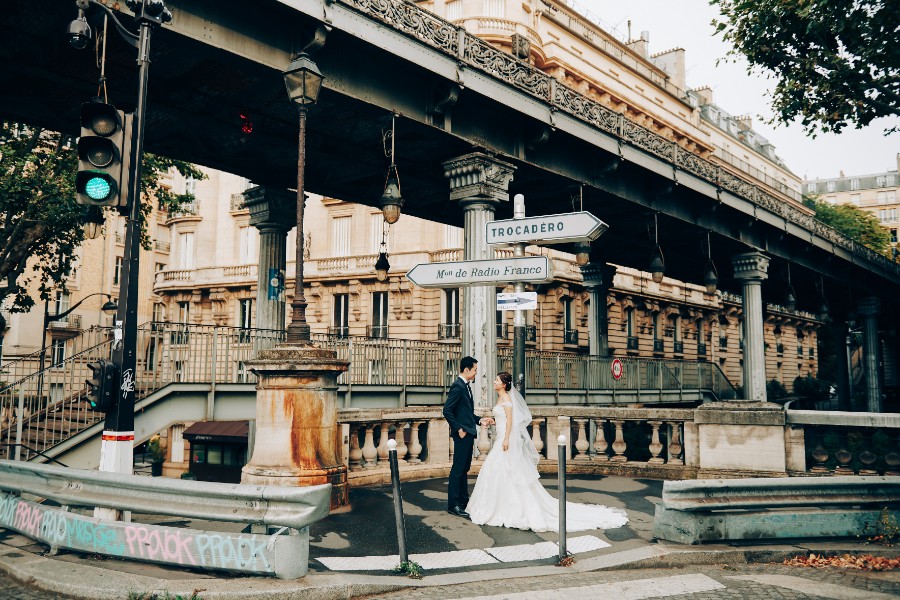 巴黎婚紗拍攝 - 艾菲爾鐵塔與杜樂麗花園 by Arnel on OneThreeOneFour 10